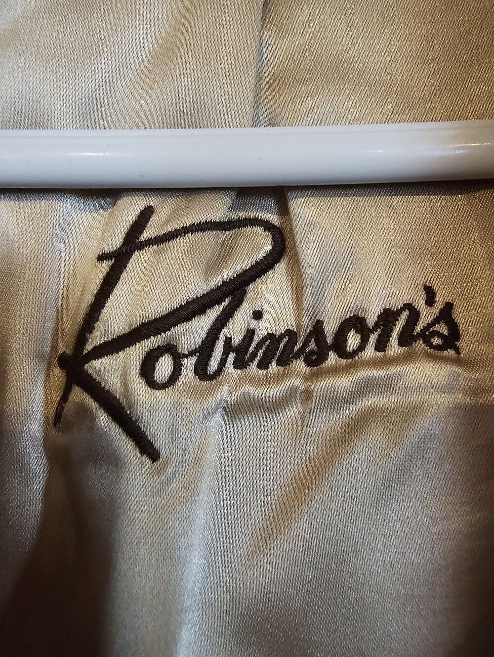 Vintage Robinson's Genuine Wild Fur & Fox Collar Coat | M.J. Monogram Mcm - Picture 10 of 15